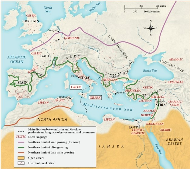 <strong>A farmer in Italy would be most likely to grow which of the following? ​   ​</strong> A) Dates B) Olives C) Corn D) Wheat <div style=padding-top: 35px> 
