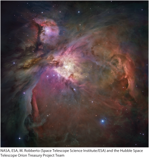 <strong>The Orion Nebula is shown in Figure 1-7 of Universe, 11th ed. How long has the light been traveling from this object before it arrives on Earth? </strong> A)750 years B)4890 years C)460 years D)1500 years