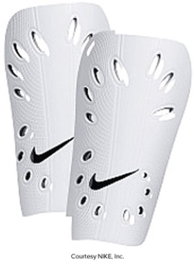 In what sport is wearing this piece of equipment a necessity in order to prevent injury?   A)  Football B)  Soccer C)  Lacrosse D)  Track E)  Baseball 