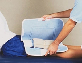 <strong>A patient is suffering from plantar fasciitis. Which of the following modalities would best assist a patient who is in the repair or remodeling phase?</strong> A)   B)   C)   D)   E)   <div style=padding-top: 35px> 