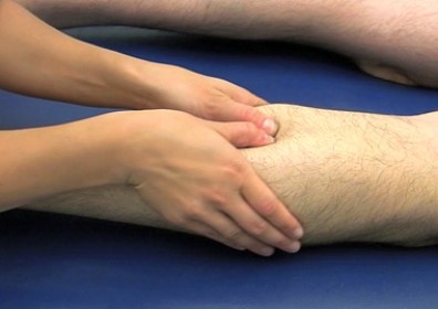 Which of the following illustrations represents the type of massage technique that is used in conjunction with cupping to bring about a varied stimulation of the sensory nerves over heavy muscle areas? A)    B)    C)    D)    E)   