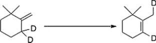 What type of sigmatropic rearrangement is illustrated below?   A)  [3,3] B)  [1,4] C)  [1,5] D)  [1,3]