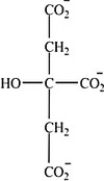 Which intermediate in the citric acid cycle is a secondary alcohol? A)     B)  Two of the intermediates are secondary alcohols. C)     D)     E)   