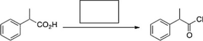 <strong>What is the missing reagent in the reaction below?  </strong> A) SOCl<sub>2</sub> B) Acetic acid C) NaOMe D) Pyridine <div style=padding-top: 35px> 
