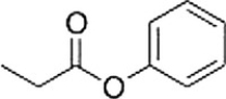 <strong>What is the IUPAC name for the following compound?  </strong> A) Phenyl acetate B) Phenyl propanoate C) Propionyl phenol D) Phenol propanoate <div style=padding-top: 35px> 