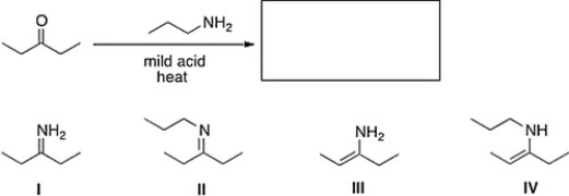 <strong>What is the product? </strong> A) II B) I C) III D) IV