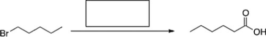 <strong>What is the missing reagent in the reaction below?  </strong> A) LiAlH<sub>4</sub> B) [1] Mg, [2] CO<sub>2</sub>, [3] acidic work-up C) [1] CO<sub>2</sub>, [2] acidic work-up D) [1] CO<sub>2</sub>, [2] NaOH <div style=padding-top: 35px> 