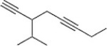 Give the IUPAC name for the following compound.   A)  3-sec-Butyl-1,4-nonadiyne B)  3-Isopropyl-1,5-octadiyne C)  3-sec-Butyl-1,4-octadiyne D)  3-Isopropyl-1,5-nonadiyne