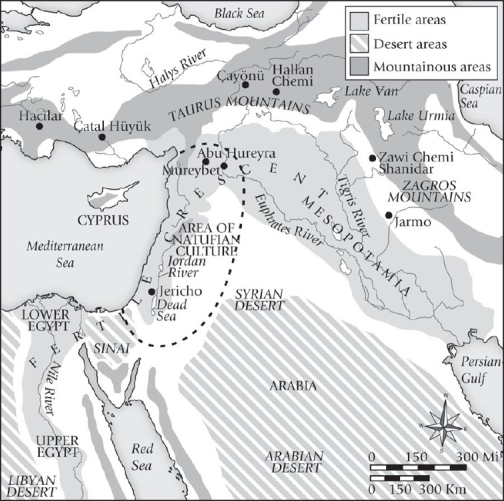 The area enclosed by the dotted line is commonly referred to as _______.   A) Anatolia B) Greater Jordan C) the Levant D) Brittany