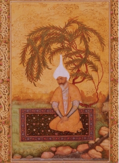   The use of shading and simulated texture in Sahifa Banu's portrait of Shah Tahmasp (figure 18.16)  shows a/an: A)  Respect for enlightenment B)  Usage of oil paint C)  Sense of adornment D)  Inclination for realism