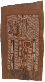   Australian art, such as Yilkari Kitani's Wagilag story (figure 17.5), acts as a way for Dreamings to be brought into the present.