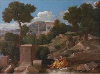   Nicholas Poussin's Landscape with Saint John on Patmos (figure 15.34)  is both Baroque and: A)  Allegorical B)  Reformative C)  Classical D)  Humanistic