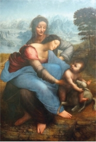     and contrast Leonardo da Vinci's The Virgin and Child with Saint Anne (figure 15.13) with Jan Vermeer's Woman Holding a Balance (figure 15.38). How do the two paintings illustrate the differences between the High Renaissance and the Baroque, as well as Italian versus Northern style?