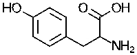 Sketch the titration curve of the amino acid tyrosine starting with the following structure:    The pKa values are as follows: amino group 9.11, carboxyl group = 2.2 and side chain hydroxyl group = 10.07.