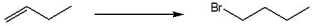 For the following transformation, pick a suitable reagent(s)  from A-E:   A: Br<sub>2</sub> B: HBr C: HBr, ROOR D: Br<sub>2</sub>, hv E: NaBr A)  A B)  B C)  C D)  D E)  E