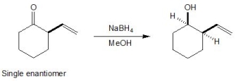 <strong>Pick out the terms which describe the following reaction. Please select all that apply.  </strong> A) Chemoselectivity B) Regioselectivity C) Stereoselectivity <div style=padding-top: 35px> 