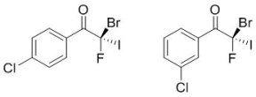 What is the relationship between these two molecules? Please select all that apply.   A)  Stereoisomer B)  Enantiomer C)  Position isomer D)  Structural isomer