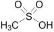 Identify the sulfur-containing functional group in the following molecule:   A)  sulfoxide B)  sulfone C)  sulfonic acid D)  sulfonate ester