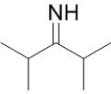 What is the IUPAC name for this structure?   A)  N-methylpentan-3-imine B)  2,4-dimethylpentan-3-amine C)  N,N-dimethylpentan-3-amine D)  2,4-dimethylpentan-3-imine