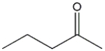 What is the name of this compound?   A)  Pentanoic acid B)  Pentanal C)  Pentan-4-one D)  Methyl butanoate E)  Pentan-2-one