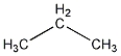 Propane has the structural formula shown below. How many different conformations can propane exist in?   A)  One B)  Two C)  Three D)  Four E)  An infinite number