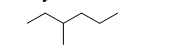 Identify the number of carbon atoms in the following molecule.   A)  five B)  six C)  seven D)  eight