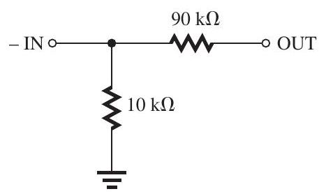 Figure 13.1.1 For the two-stage CMOS op amp shown in Fig. 13.1.1, all transistors have the same channel length L=0.8 \mu \mathrm{m}, V_{t n}=-V_{t p}=0.6 \mathrm{~V}, \mu_{n} C_{o x}= 2 \mu_{p} C_{o x}=200 \mu \mathrm{A} / \mathrm{V}^{2} , and \left|V_{A}\right|=20 \mathrm{~V} . Transistors Q_{5}, Q_{7} , and Q_{8} are matched; Q_{1} and Q_{2} are matched; and Q_{3} and Q_{4} are matched. Parts (a) to (d) below deal with de bias calculations, and in these, assume the two input terminals are grounded and neglect the Early effect. (a) Find the values of R, W_{8}, W_{5} , and W_{7} so that a dc voltage of -1.5 \mathrm{~V} appears at the gate of Q_{5} and dc current of 50 \mu \mathrm{A} flows in the drains of Q_{1} and Q_{2} . (b) Find W_{1} and W_{2} that will result in each of Q_{1} and Q_{2} operating with an overdrive voltage of 0.2 \mathrm{~V} . (c) Find W_{3} and W_{4} that will result in a dc voltage of +1.5 \mathrm{~V} at the gates of Q_{3} and Q_{4} . (d) What de voltage appears at the gate of Q_{6} ? Find W_{6} that will result in zero de current flowing through the output terminal of the amplifier. (e) Find the input common-mode range. (f) Find the allowable range of the output signal swing. (g) Find the values of g_{m 1}, g_{m 2}, r_{o 2} , and r_{o 4} . (h) Find the value of the differential gain of the first stage, A_{1}=v_{o 1} / v_{i d} . (i) Recalling that the common-mode gain of the current-mirror-loaded differential amplifier is given by \left(-1 / 2 g_{m 3} R_{S S}\right) , where R_{S S} is the output resistance of Q_{5} , find g_{m 3}, R_{S S} , the commonmode gain, and the CMRR in \mathrm{dB} . (j) Find g_{m 6}, r_{o 6} , and r_{o 7} . (k) Find the voltage gain of the second stage, A_{2}= v_{0} / v_{01} . (1) Find the overall differential voltage gain v_{O} / v_{i d} and the output resistance R_{O} . (m) If the feedback loop around the amplifier is closed by connecting the output terminal to the inverting input terminal, find the closedloop gain A_{f} (between the non-inverting input terminal and the output) specified to four significant digits and determine the closed-loop output resistance R_{o f} . (n) If, alternatively, the feedback loop around the op amp is closed by connecting the feedback network shown in Fig. 13.1.2, find the new values of A and R_{O} and the values of \beta , the closed-loop gain A_{f} , and the output resistance R_{o f} . Figure 13.1.2