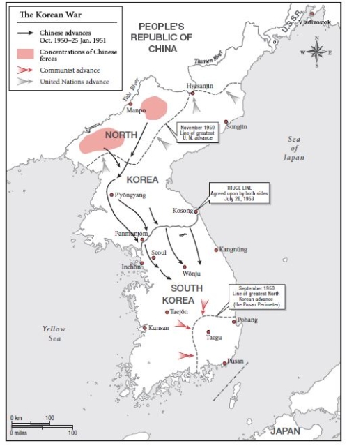   -Looking at Map 11.3  The Korean War  the DPRK's assault on the ROK was ________. A)  unexpectedly successful B)  halted C)  moderately successful D)  an embarrassment