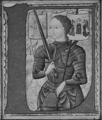   What major impact did Joan of Arc have on the Hundred Years War? A)  She raised French morale B)  She won every battle she rode into C)  She stood up to the inquisitors D)  She was universally respected as a female soldier