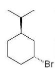 Which of the following compounds undergoes an E2 reaction most readily? A)    B)    C)    D)    E)   