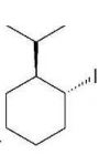 Which of the following compounds undergoes an E2 reaction most readily? A)    B)    C)    D)    E)   