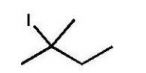 Which alkyl halide reacts the fastest with sodium methoxide under E2 conditions? A)    B)    C)    D)    E)   