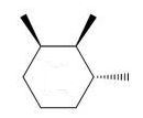 Which of the following trimethylcyclohexanes has the most stable chair conformer? A)    B)    C)    D)    E)   