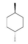 Which of the following dimethylcyclohexanes has the most stable chair conformer? A)    B)    C)    D)    E)   