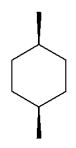 Which of the following dimethylcyclohexanes has the most stable chair conformer? A)    B)    C)    D)    E)   
