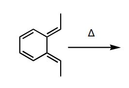 What is the product of the following thermal reaction?   A)    B)    C)    D)    E)   