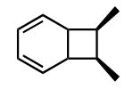 What is the product of the following thermal reaction?   A)    B)    C)    D)    E)   