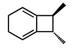What is the product of the following thermal reaction?   A)    B)    C)    D)    E)   