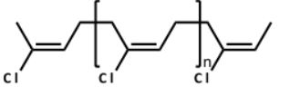 Which of the following polymers represents natural rubber? A)    B)    C)    D)    E)   