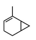 <strong>Which of the following compounds is not a terpene or terpenoid?</strong> A)   B)   C)   D)   E)   <div style=padding-top: 35px> 