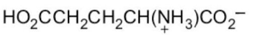 What form of glutamic acid (below)  predominates in a solution of PH = 7.2?   A)    B)    C)    D)    E)   