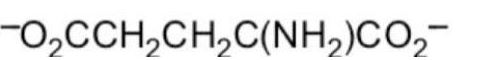 What form of glutamic acid (below)  predominates in a solution of PH = 7.2?   A)    B)    C)    D)    E)   