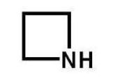 Which of the following heterocyclic amines is aziridine? A)    B)    C)    D)    E)   