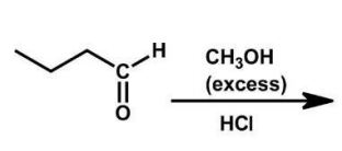 What is the product of the following reaction?   A)    B)    C)    D)    E)  No reaction