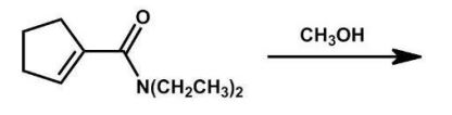 What is the major product of the following reaction?   A)    B)    C)    D)    E)   