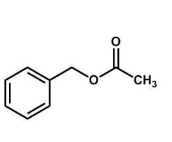 What is the name of the compound shown here?   A)  acetyl benzene B)  benzene acetic ester C)  benzyl acetate D)  methyl benzoate E)  phenyl acetate