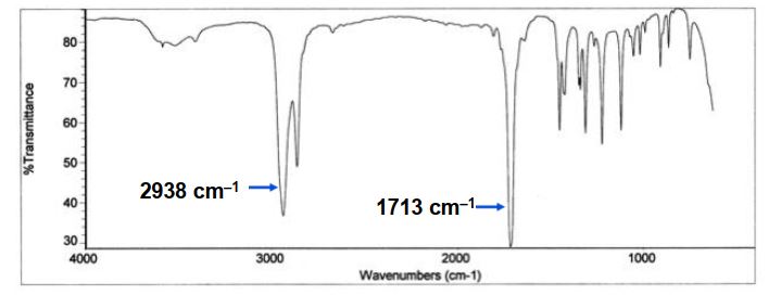 What functional group is present in this IR spectrum?   A)  alcohol B)  alkyne  C)  ketone D)  carboxylic acid E)  C?C