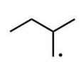 Which of the following radicals is the most stable? A)    B)    C)    D)    E)   