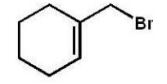 Which compound will be the major product of the following radical Addition reaction?   A)    B)    C)    D)    E)   
