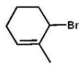 Which compound will be the major product of the following radical Addition reaction?   A)    B)    C)    D)    E)   